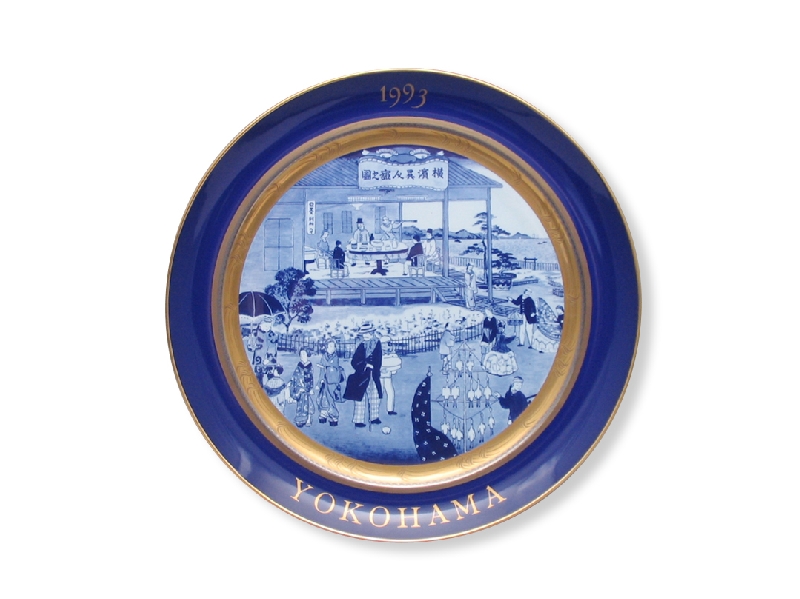 横濱増田窯 ＜Ｍａｓｕｄａ＞ PRODUCTS ヨコハマイヤープレート－ １９９３